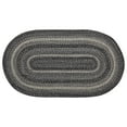 thumbnail image 6 of VHC Brands Sawyer Mill Black White Jute Rug Oval w/Pad 27x48, 6 of 6