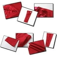 thumbnail image 4 of Visaccy Boys Formal 5 Piece Suit Vest Pants Set Red 4, 4 of 5