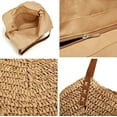 thumbnail image 4 of Straw Bags for Women - Summer Beach Woven Tote Hobo Handbag Casual Straw Shoulder Bags for Travel Vacation, 4 of 10