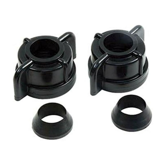Master Plumber 249-865 Coupling Nut & Washer, Plastic, 1/2-In., 2-Pk. - Quantity 10