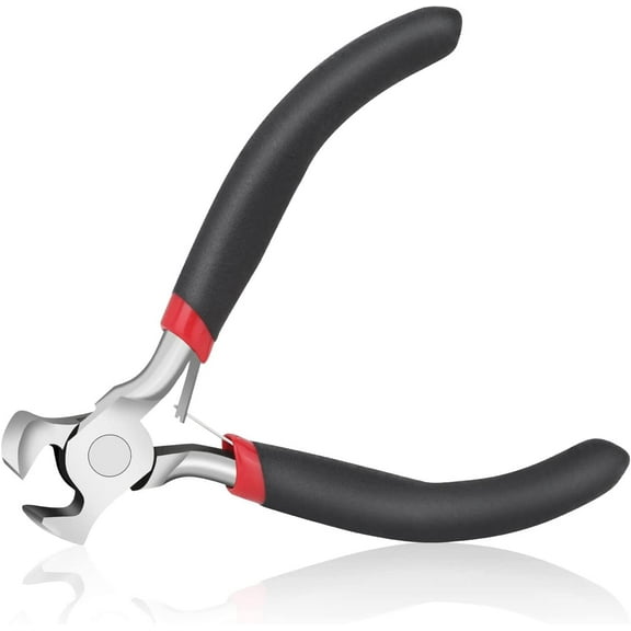 OWNTIDE 4.1" End Cutting Pliers for Jewelry, Zipper Repair & Wire Cutting - Non-slip Grip