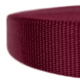 thumbnail image 2 of Country Brook Design - Burgundy Super Heavy Nylon Webbing (1 Inch, 10 Yards), 2 of 3