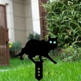 thumbnail image 2 of Decoración de gato acrílico, arte de patio de gatos, adorno de decoración de suelo de césped de jardín, Animal Los 325x285cm Zulema Estaca de gato de jardín, 2 of 7