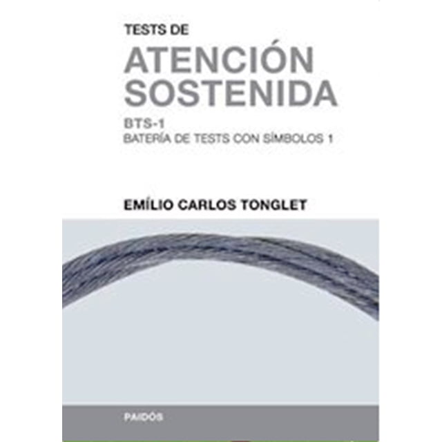 TEST DE ATENCIÓN SOSTENIDA PAIDOS BTS-1 BATERÍA DE TESTS CON SÍMBOLOS