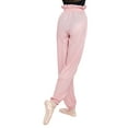 thumbnail image 6 of Slemon Ballet Warm Up Pants for Women High Waisted Ripstop Lightweight Flare, 6 of 10