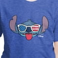 thumbnail image 3 of Lilo & Stitch - Stitch Flag Glasses - Youth Short Sleeve Graphic T-Shirt, 3 of 5