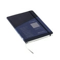 thumbnail image 4 of Fabriano Ecoqua Plus Stitch-Bound Notebook, 5.8" x 8.3", A5, Graph, Navy, 4 of 5
