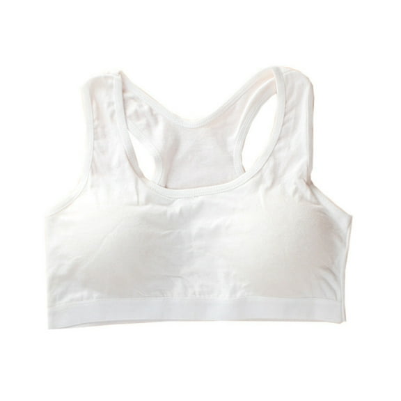 Gyratedream Girls Teens Training Wirefree Bras Sports Bra Starter High Suppor Bras for Kids