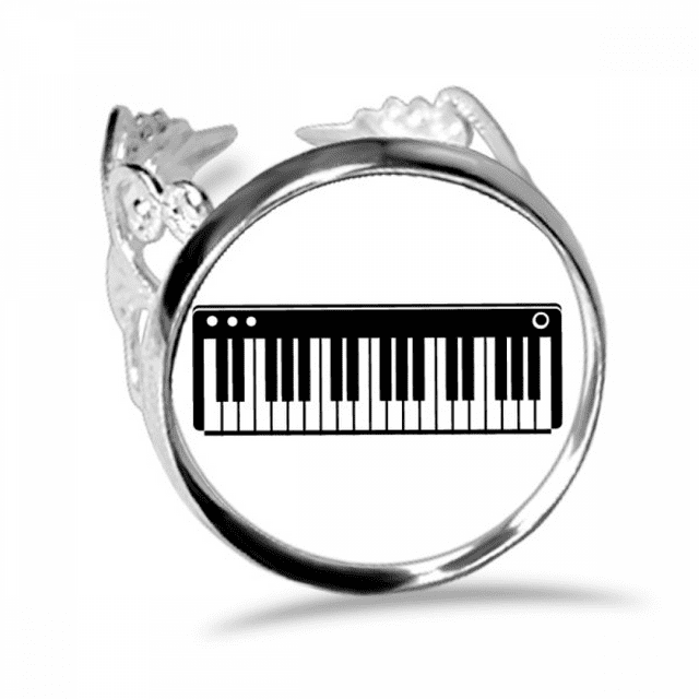 Musique de Piano Électrique Vitalité Sonne Anneau Réglable Amour Fiançailles de Mariage