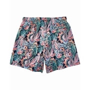 Eton mens Floral Swim Short, XXL, Green