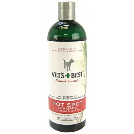 Vets Best Hot Spot Itch Relief Shampoo for Dogs (The Best Hot Dog Toppings)