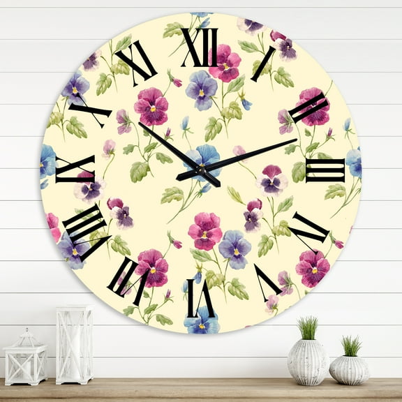 Designart 1 in Traditional Wall Clock