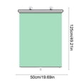 thumbnail image 3 of Adjustable Roller Window Shade No Drill Suction Cup, Sun Shade Blind Expandable UV Blocking Sunscreen Curtain for Bedroom Living Room Office Car Windshield Home Sun Protection, 49*20in, Green, 3 of 8