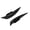 Black, variant on YAHHU 1 Pair Motorcycle Side Winglet Aerodynamic Wing Spoiler Universal for Motorbike Electric Bikes Black 6.3 inches / 16 cm