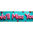 thumbnail image 4 of Colorful We ll Miss You Banner with Balloons Stars and Flowers Background Party Decoration for Farewell Parties Departure Celebrations Photo Booths and Gatherings, 4 of 8
