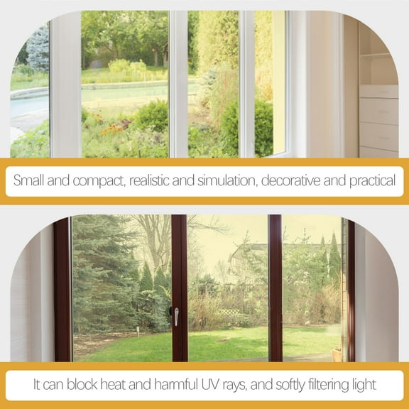 LEXSOMEO Window Insulation Film Weatherproofing Window Insulation Film with Adhesive Tape