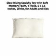 thumbnail image 3 of Slow Rising Squishy Toy with Soft Memory Foam, 1 Piece, 5 X 3.5 Inches, White, for Adults and Kids, 3 of 3