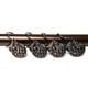 thumbnail image 4 of Ganchos de cortina de ducha de bronce búho anillos de aleación de zinc ganchos de cortina de ducha de metal de fácil deslizamiento 12 Piezas Inevent HA0135-00B, 4 of 7