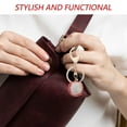 thumbnail image 4 of WHAMVOX 1Set Litchi Keychain Bling Crystal Fruit Pendant For Women And Girls Everyday Use And present Giving, 4 of 8
