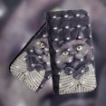 thumbnail image 4 of Case for Motorola Moto X30 Pro 5G Cover Magnetic 3D Pattern Wallet Flip Case With Strap - Grey cat, 4 of 5