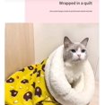 thumbnail image 2 of Petsvovo Purrnest Sleeping Bag, Sherum Purrnest Sleeping Bag, Petsboro Purrnest Sleeping Bag, Cat Sleeping Bag for Indoor Cats (Red), 2 of 7