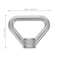 thumbnail image 2 of WRITWAA 4pcs Marine Rescuing Stainless Steel Eye Bolt Durable Lifting Eye Nut Corrosion, 2 of 6