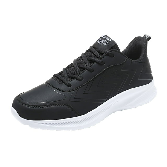 WEAIXIMIUNG Espadrilles pour Hommes Taille 11.5 Larges Chaussures pour Hommes Grande Taille Décontractées en Cuir Imprimé à Lacets Chaussures de Mode Décontractées Espadrilles de Course