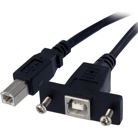 StarTech.com USBPNLBFBM3 Black Panel Mount USB Cable B to B price history on PriceWatchPro