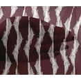 thumbnail image 4 of oneOone Viscose Chiffon Fabric Abstract Stripe Ikat Printed Fabric 1 Yard 42 Inch Wide, 4 of 4