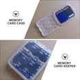 thumbnail image 5 of Worgeous 40 Pcs Professional Memory Card Box Cards Carrying Case 8 Slots Storage Holder, 5 of 8