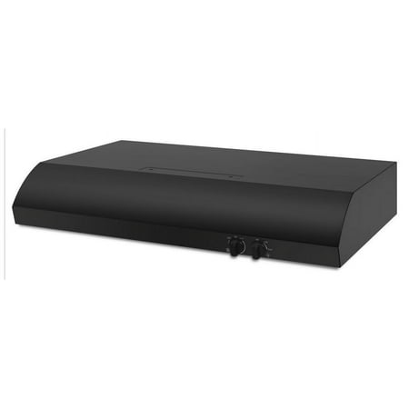Whirlpool - 30" Convertible Range Hood - Black