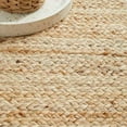 thumbnail image 3 of Agro Richer Natural Jute Beige Color Rectangle Jute Area Rugs for Living, Carpet for Kitchen Outdoor & Indoor , Kitchen, Hallway Rug & Carpet (8x11" Feet), 3 of 5