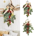 thumbnail image 5 of Artificial Christmas Branch Red Bery Spray Snow with for Home Decor, 5 of 9