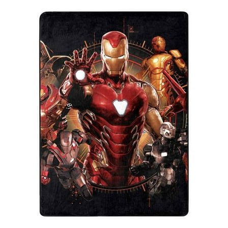 Avengers Iron Legacy Silk Touch Throw Blanket