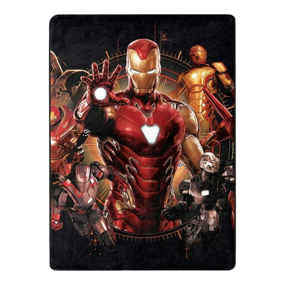 Avengers Iron Legacy Silk Touch Throw Blanket