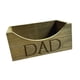 thumbnail image 5 of Caja de madera para guardar gorras de papá, organizador de regalos para el Día del Padre para béisbol Caqui, 5 of 9