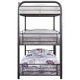 thumbnail image 4 of Bowery Hill Triple Full Bunk Bed in Gunmetal, 4 of 4