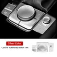 thumbnail image 1 of MYG 10x Aluminum Alloy Car Console Multimedia Button Cover Trim for Mazda 3 CX30, 1 of 6