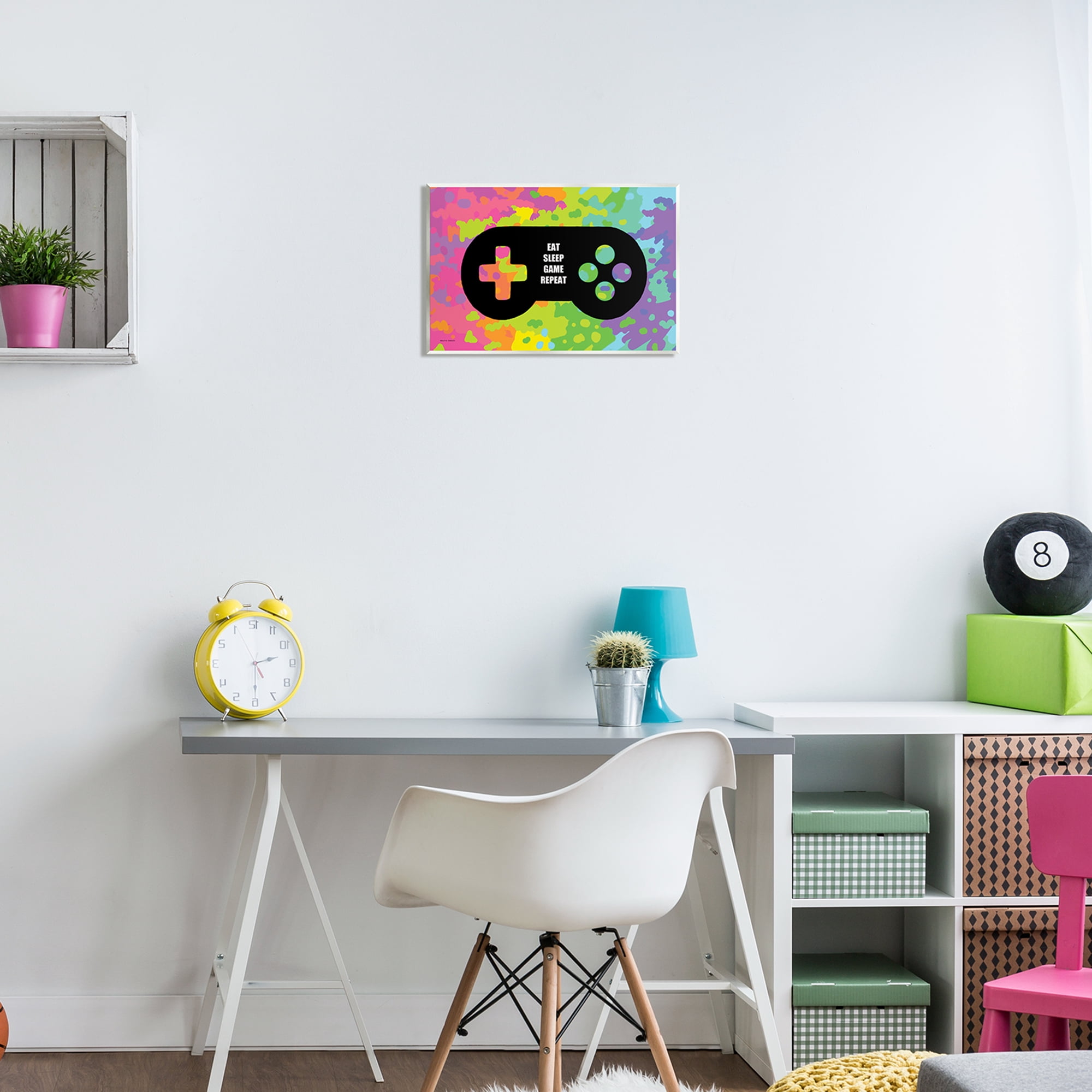 Stupell Industries Abstract Game Phrase Beauty & Fashion Painting Unframed Art Print Wall Art, 15 x 10