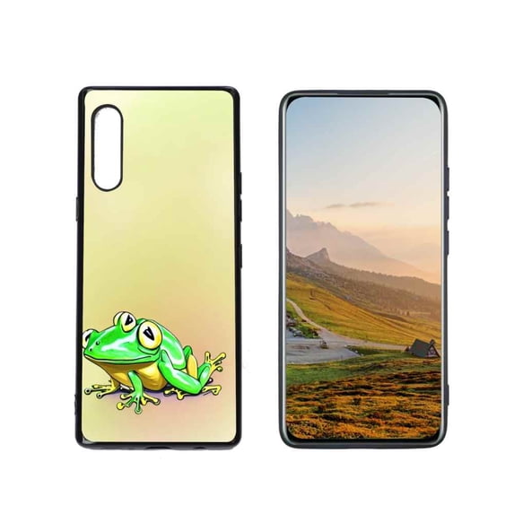 Compatible with LG Velvet 4G Phone Case, Frog-163 Case Silicone Protective for Teen Girl Boy Case for LG Velvet 4G