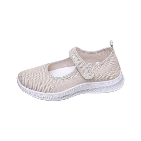 Women's Mesh Sneakers Large Szie Lightweight Breathable Slip On Anti-Slip Sport Wedge Heel Tennis Shoes Outdoor for Running Hlking