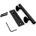thumbnail image 4 of Sliding Door Handle Black Door Handle Modern Barn Door Handle, 4 of 5