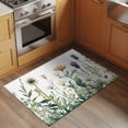 thumbnail image 2 of Wildflower Front Door Rugs 2x3 ft Daisy Floral Leaves Farmhouse Pastoral Small Rug for Entryway Non Slip Washable Bathroom Door Mat Absorbent Floor Mat for Indoor Entrance, 2 of 9