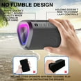 thumbnail image 4 of Bluetooth Speaker, 24H Playtime Portable Wireless Bluetooth 5.0 Speaker with Stereo Bass, up to 100 ft Bluetooth Range, IPX7 Waterproof Mini Bluetooth Speaker, 4 of 6
