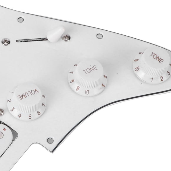 Humbucker Cargado Con Tablero de Guitarra Eléctrica, Pastilla Hsh de Tablero de Guitarra Eléctrica, Juego de Golpeador Precklareado para Guitarra Eléctrica SQ SQ