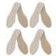 thumbnail image 1 of EeaseMX 4 pares de plantillas deportivas transpirables de lino y carbón de bambú desodorizantes - Talla 36, 1 of 7