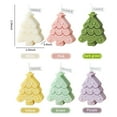 thumbnail image 2 of Velas sin humo coloreadas Velas lindas del árbol de navidad Vela perfumada para Leyfeng velas, 2 of 7