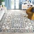thumbnail image 2 of SAFAVIEH Tulum Amadine Oriental Area Rug, Ivory Grey/Blue Rust, 8' x 10', 2 of 8