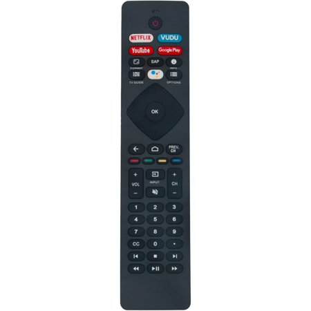 Nh800up Sub Bt800 Replaced Smart Voice Remote Compatible With Philips Tv 65Pfl5504/F7 55Pfl5704/F7 43Pfl5704/F7 50Pfl5604/F7 65Pfl5504/F6 55Pfl5604/F7 50Pfl5704/F7 43Pfl5604/F7 75Pfl5604f7 32Pfl5