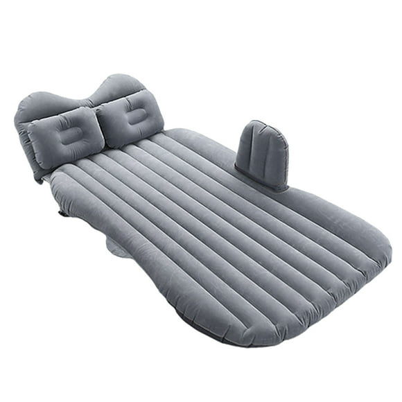 Amdohai Portable Car Mattress Foldable Cushion Air Bed Inflatable Mattress Car Bed with Air-Pump Camping Travel Mattress